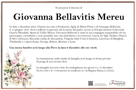 Giovanna Bellavitis Mereu