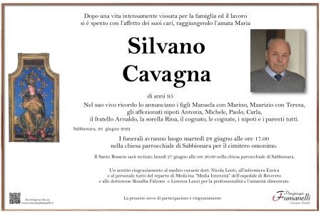 Silvano Cavagna