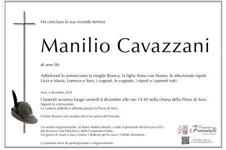 Manilio Cavazzani