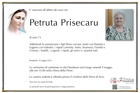 Prisecaru Petruta 